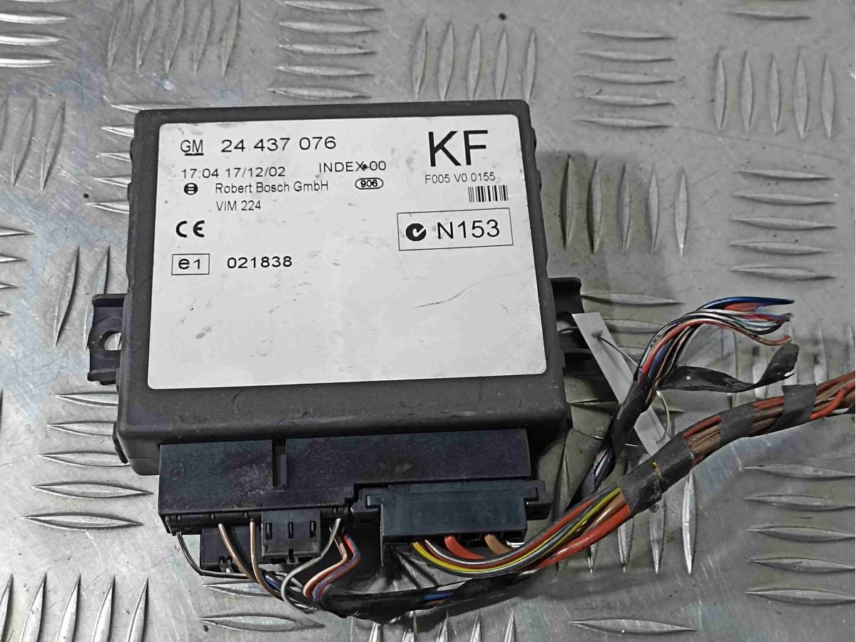Блок комфорта Opel Zafira, 2003 г., OEM 24437076, арт. 016901