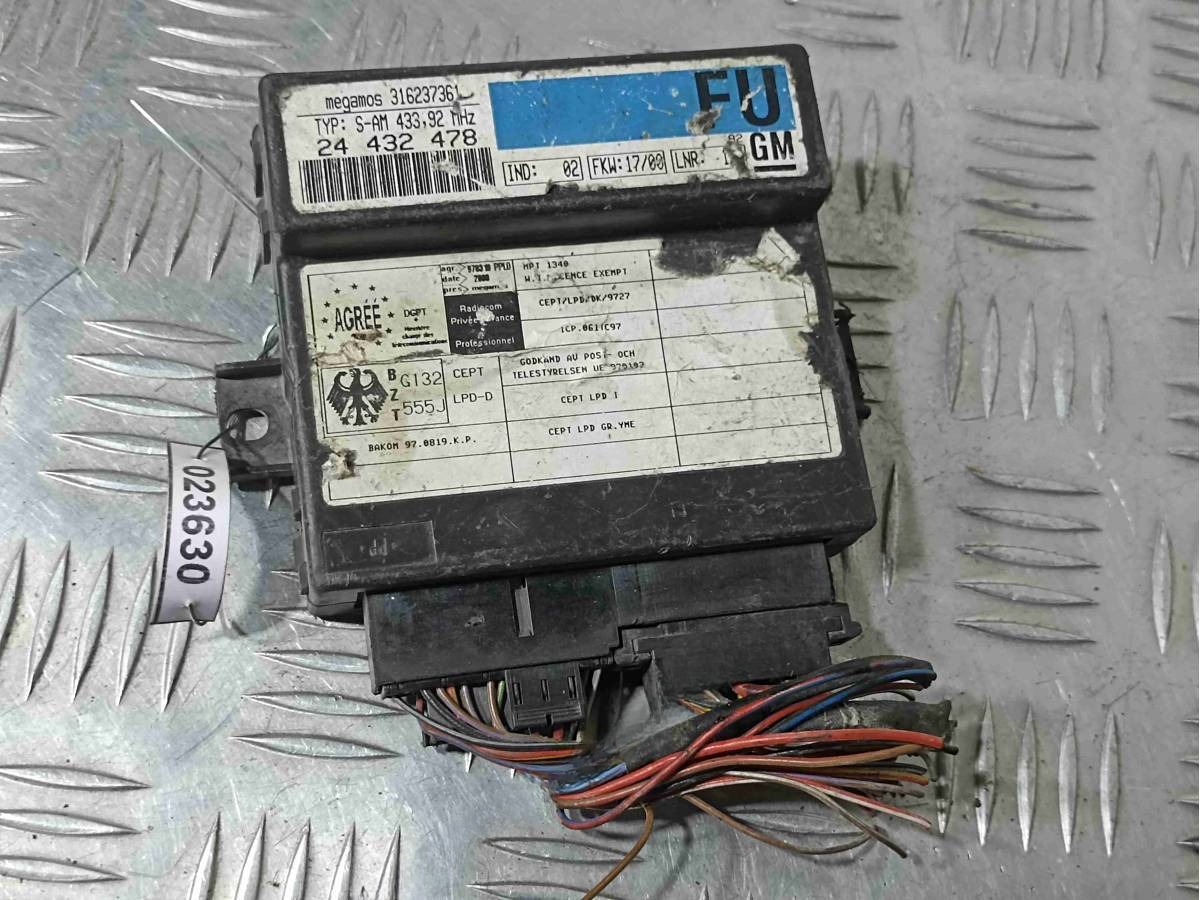 Блок комфорта Opel Astra, 2001 г., OEM 24432478, арт. 023630