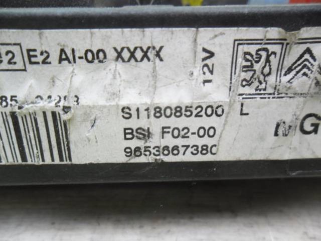 Блок комфорта Citroen Xsara Picasso, 2001 г., OEM S118085200L, арт. 10072780, фото 2
