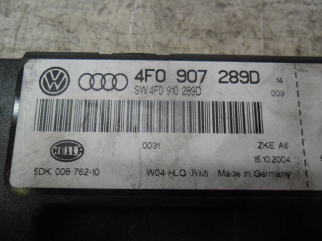 Блок комфорта Audi A6, 2006 г., OEM 4FO907289D, арт. 10072894, фото 2
