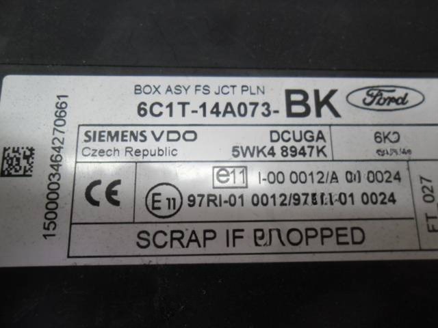 Блок комфорта Ford Transit, 2006 г., OEM 5WK48947K, арт. 10072968, фото 2