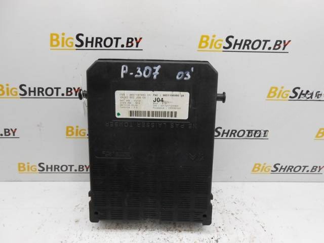 Блок комфорта Peugeot 307, 2003 г., OEM J04, арт. 10107486