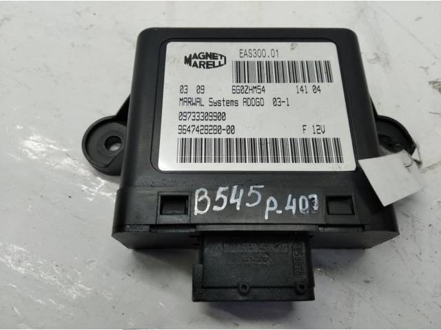 Блок управления Peugeot 407, 2004 г., OEM 09733309900964742828000, арт. 10108348