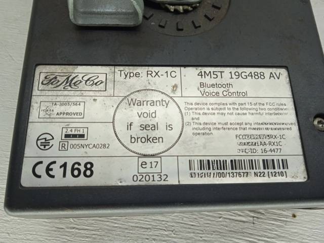 Блок управления Ford Mondeo, 2006 г., OEM 4M5T19G488, арт. 10177238, фото 3
