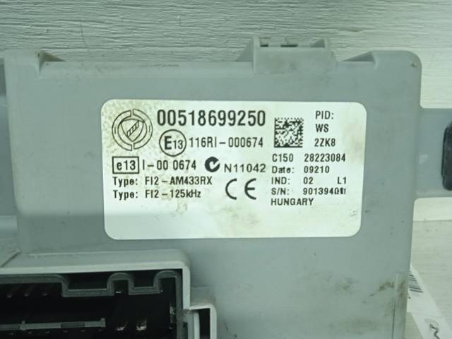 Блок комфорта Fiat Punto, 2010 г., OEM 00518699250, арт. 10178465, фото 2