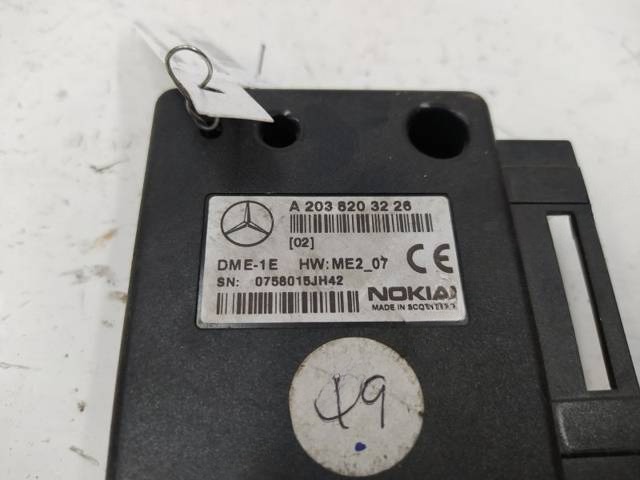 Блок управления Mercedes C W203, 2000 г., OEM A2038203226, арт. 10210945, фото 2