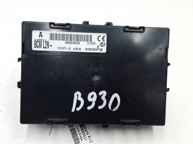 Блок комфорта Nissan Micra, 2004 г., OEM 284B2AX620, арт. 10216717