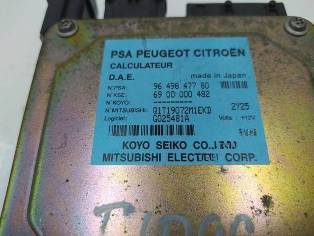 Блок управления Citroen C3, 2003 г., OEM 9649847780, арт. 10256553, фото 2