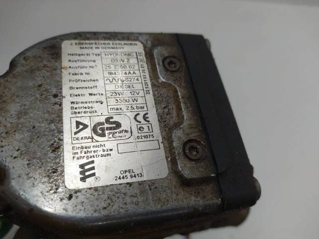 Автономный отопитель Opel Omega, 2003 г., OEM 25225002, арт. 10257156, фото 3