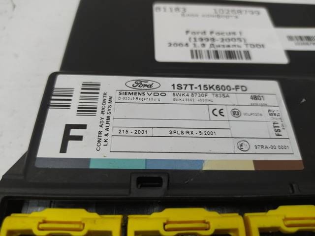 Блок комфорта Ford Focus, 2004 г., OEM 1S7T15K600FD, арт. 10268799, фото 2
