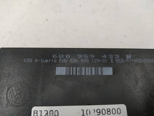 Блок комфорта Skoda Fabia, 2005 г., OEM 6Q0959433E, арт. 10290800, фото 2