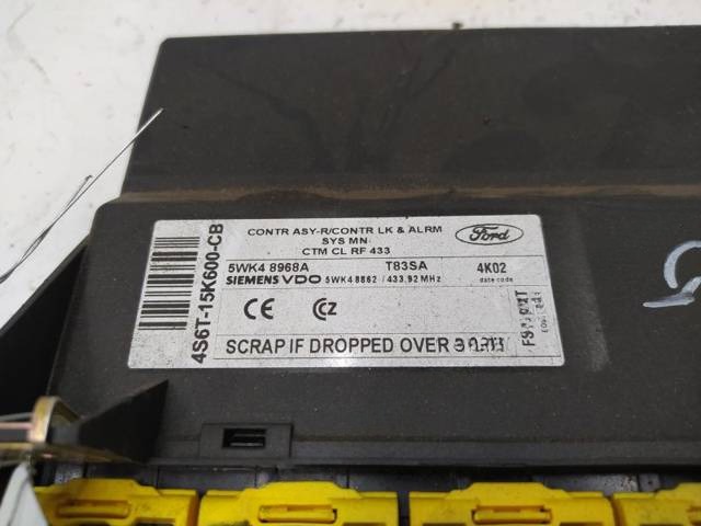 Блок комфорта Ford Fusion, 2004 г., OEM 4S6T15K600CB, арт. 10298786, фото 2