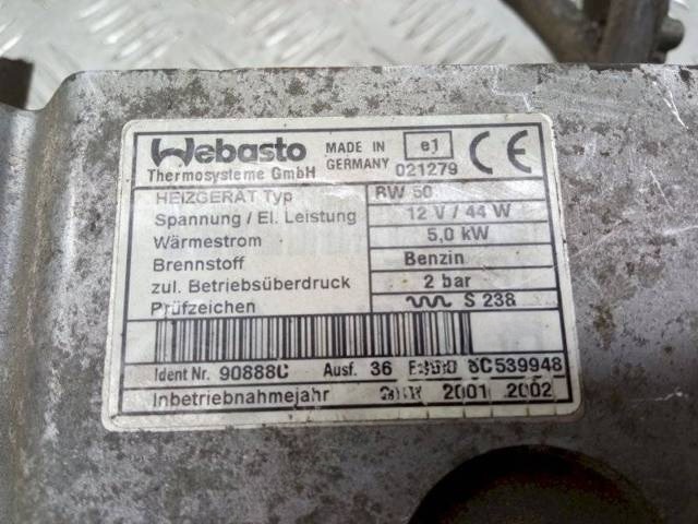 Автономный отопитель Volkswagen Passat, 1999 г., OEM 90888C, арт. 1030899, фото 6