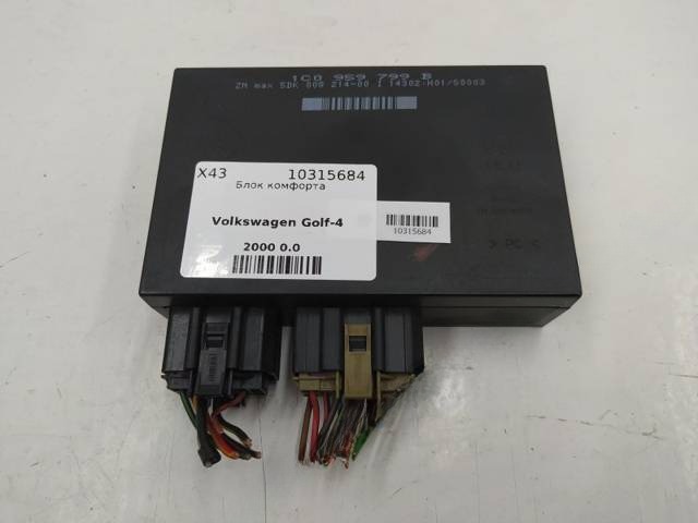 Блок комфорта Volkswagen Golf, 2000 г., OEM 1C0959799B, арт. 10315684