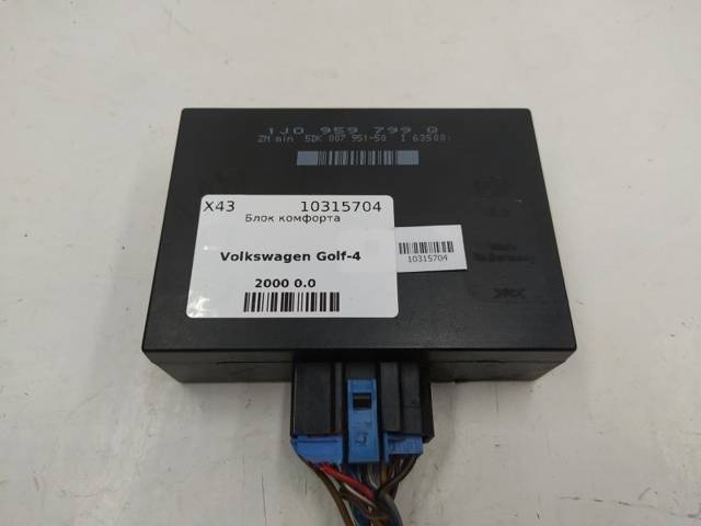 Блок комфорта Volkswagen Golf, 2000 г., OEM 1J0959799Q, арт. 10315704