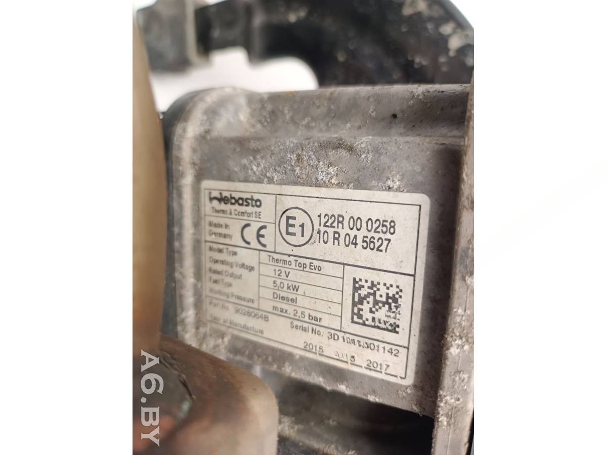 Автономный отопитель Volkswagen Transporter T6, 2016 г., OEM 7E0815071D, арт. 103170031, фото 6