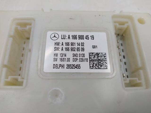 Блок комфорта Mercedes GLE W166, 2018 г., OEM A1669011402, арт. 10338007, фото 2