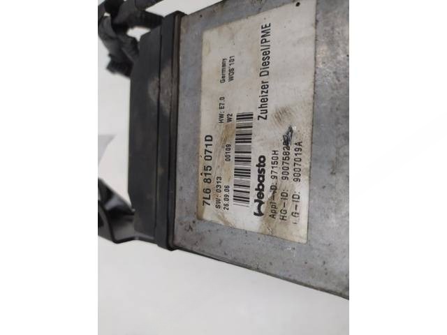 Автономный отопитель Volkswagen Touareg, 2006 г., OEM 7L6815071D, арт. 10341787, фото 5