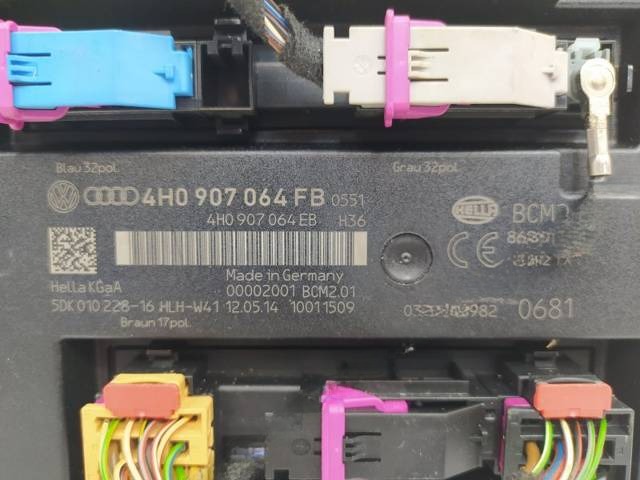 Блок комфорта Audi A8, 2014 г., OEM 4H0907064FB, арт. 10379980, фото 2