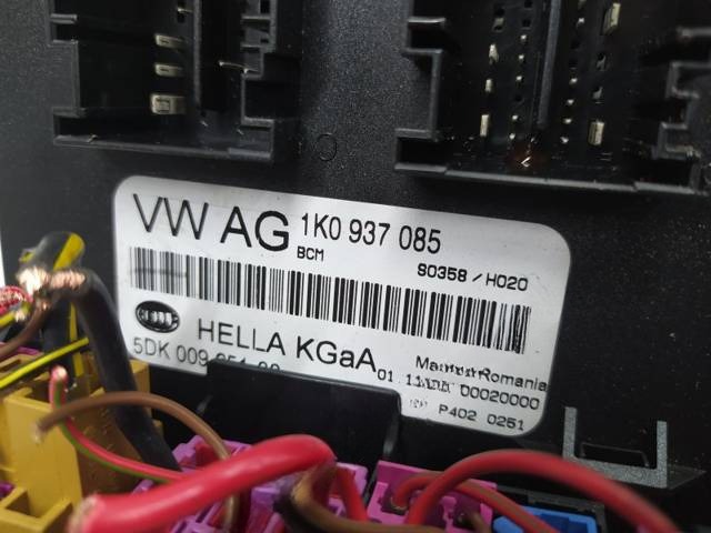 Блок комфорта Skoda Octavia, 2009 г., OEM 1K0937085, арт. 10389815, фото 2