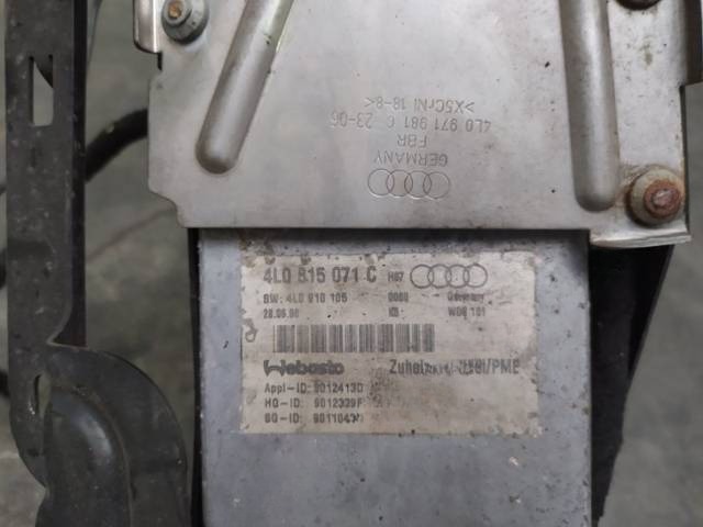 Автономный отопитель Audi Q7, 2006 г., OEM 4L0815071C, арт. 10424709, фото 4