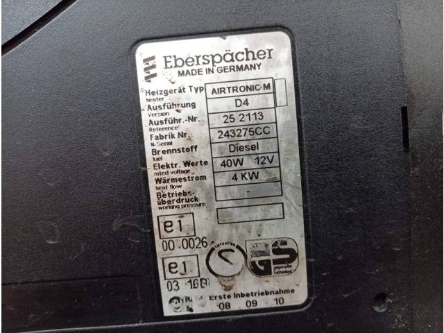 Автономный отопитель Mercedes Sprinter, 2007 г., OEM 252113050000, арт. 10438848, фото 3