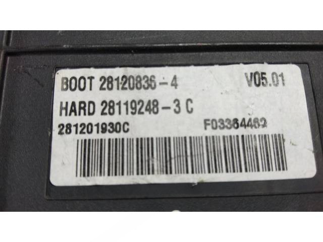 Блок комфорта Citroen C5, 2009 г., OEM 281201930C, арт. 105842, фото 4