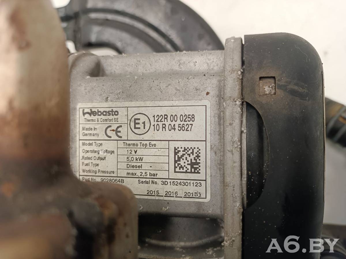 Автономный отопитель Volkswagen Multivan T5, 2012 г., OEM 7E0815071D, арт. 106757797_4, фото 6