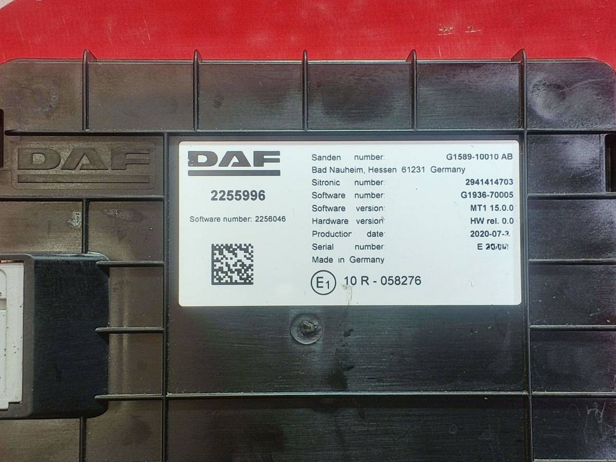 Блок управления DAF XF, 2020 г., OEM 2154629, арт. 107526v1, фото 8