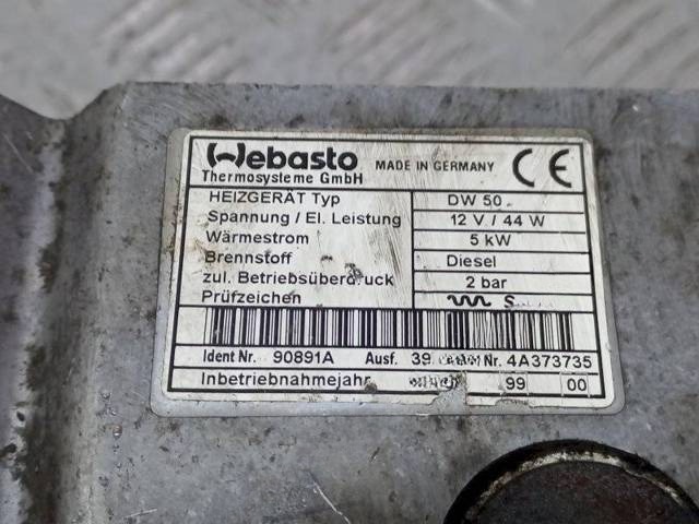 Автономный отопитель Volkswagen Passat, 1999 г., OEM 90891A, арт. 1079827, фото 5