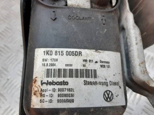Автономный отопитель Volkswagen Touran, 2004 г., OEM 1K0815005DR, арт. 1090071, фото 4
