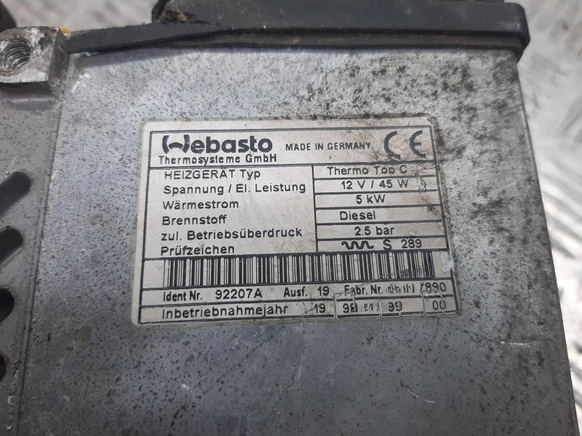 Автономный отопитель BMW E36, 1998 г., OEM NR92207A, арт. 1111453, фото 3