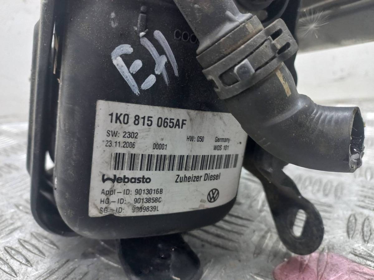 Автономный отопитель Volkswagen Touran, 2008 г., OEM 1K0815065AF, арт. 1119345, фото 5