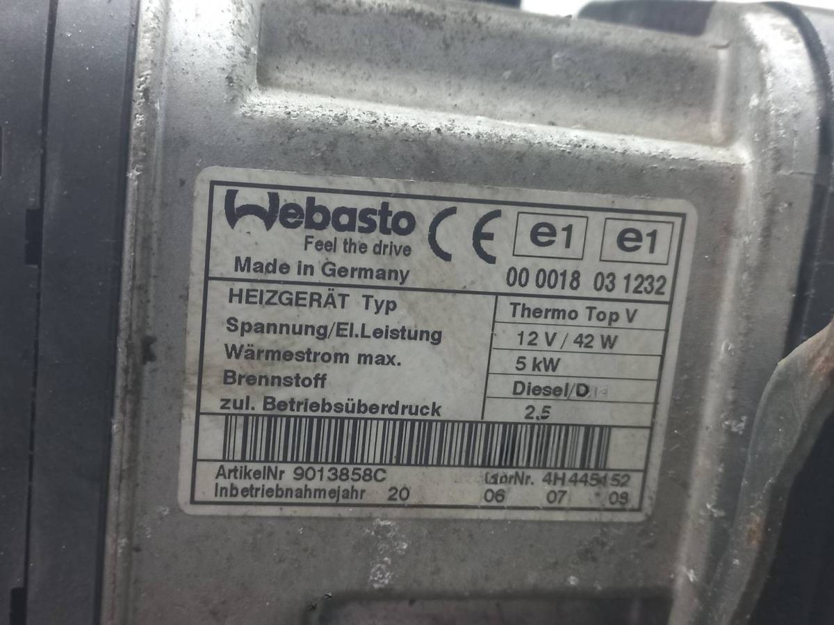 Автономный отопитель Volkswagen Touran, 2008 г., OEM 1K0815065AF, арт. 1119345, фото 6