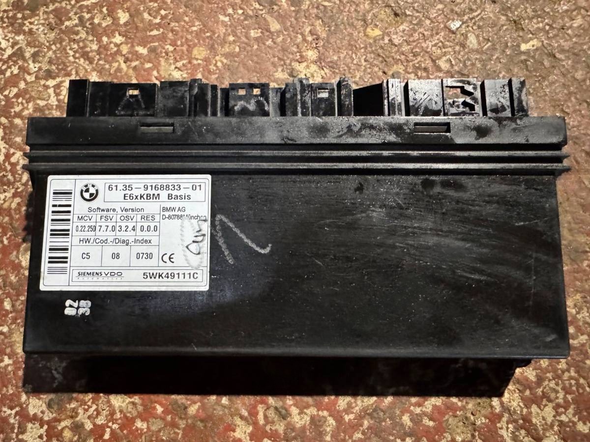 Блок комфорта BMW E60/E61, 2005 г., OEM 61359168833, арт. 112834636