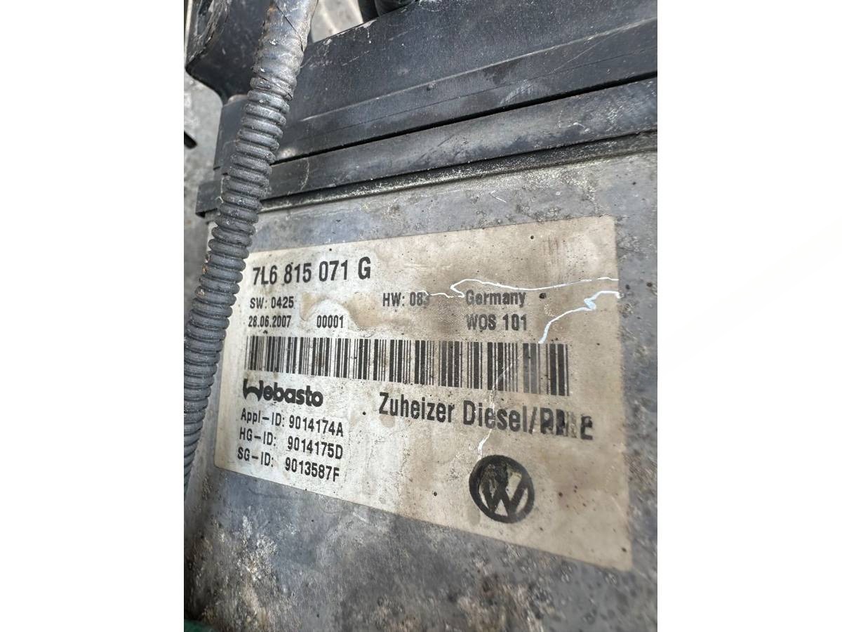 Автономный отопитель Volkswagen Touareg, 2008 г., OEM 7L6815071G, арт. 113124242, фото 2