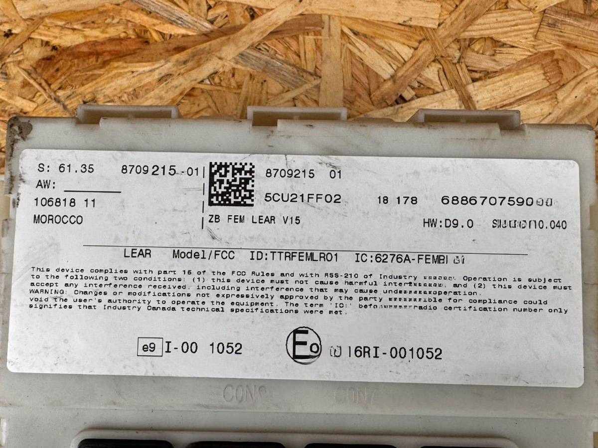 Блок комфорта BMW F20/F21, 2018 г., OEM 10681811, арт. 113471634, фото 3