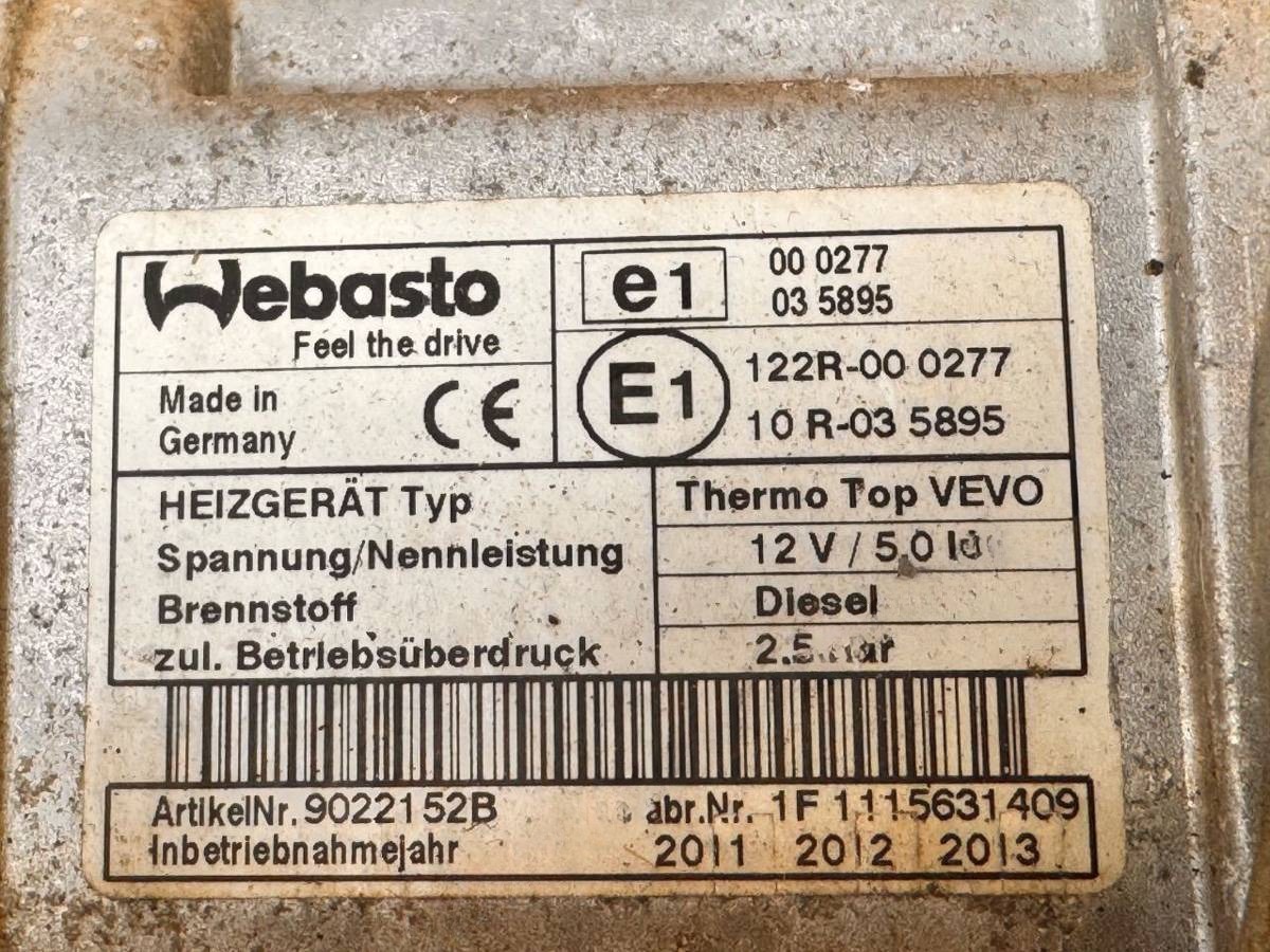 Автономный отопитель Volkswagen Sharan, 2011 г., OEM 7N0815065M, арт. 113785584, фото 4