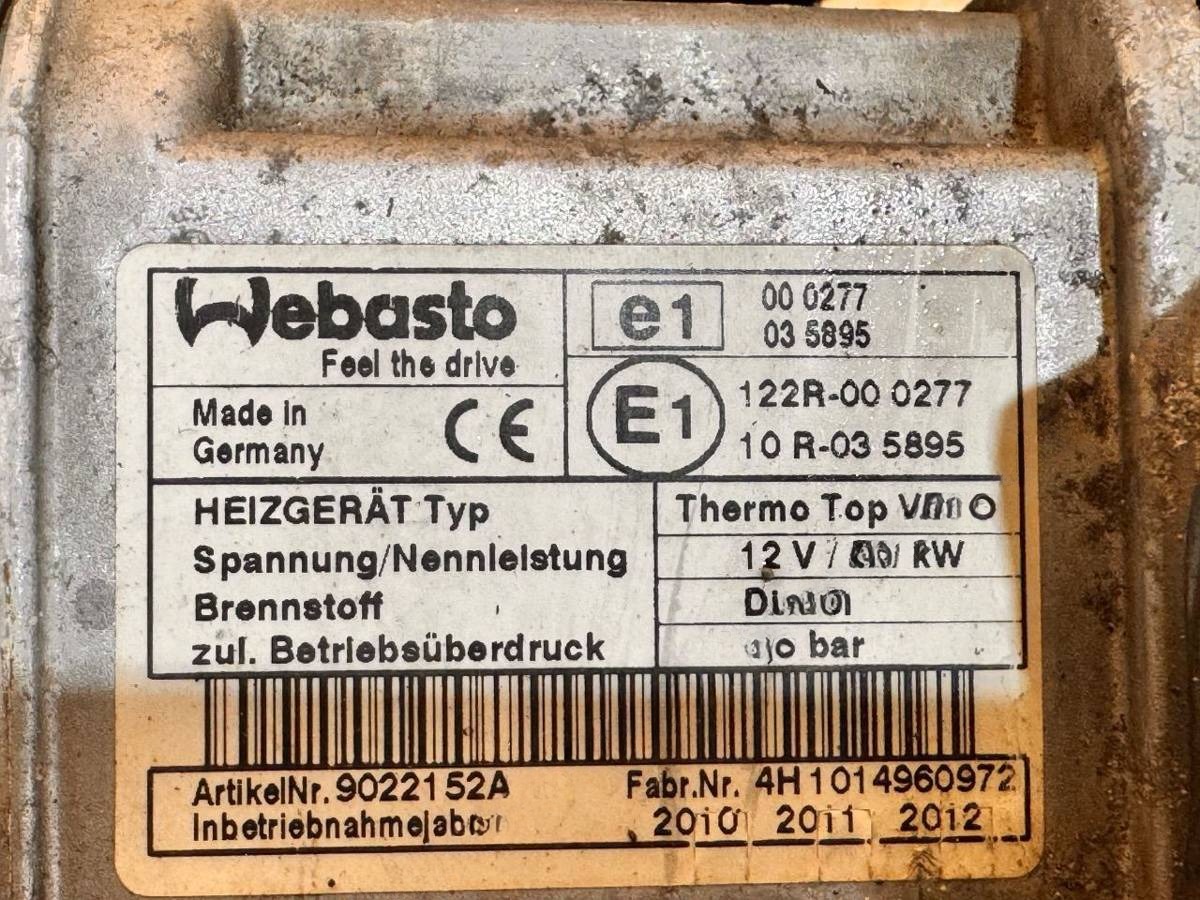 Автономный отопитель Volkswagen Sharan, 2011 г., OEM 7N0815065M, арт. 113786029, фото 2