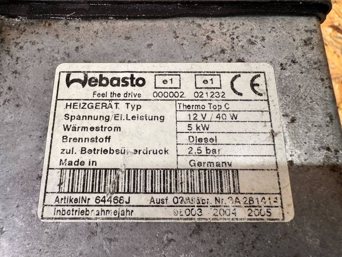 Автономный отопитель BMW X5 E53, 2003 г., OEM 8380998, арт. 113786058, фото 2