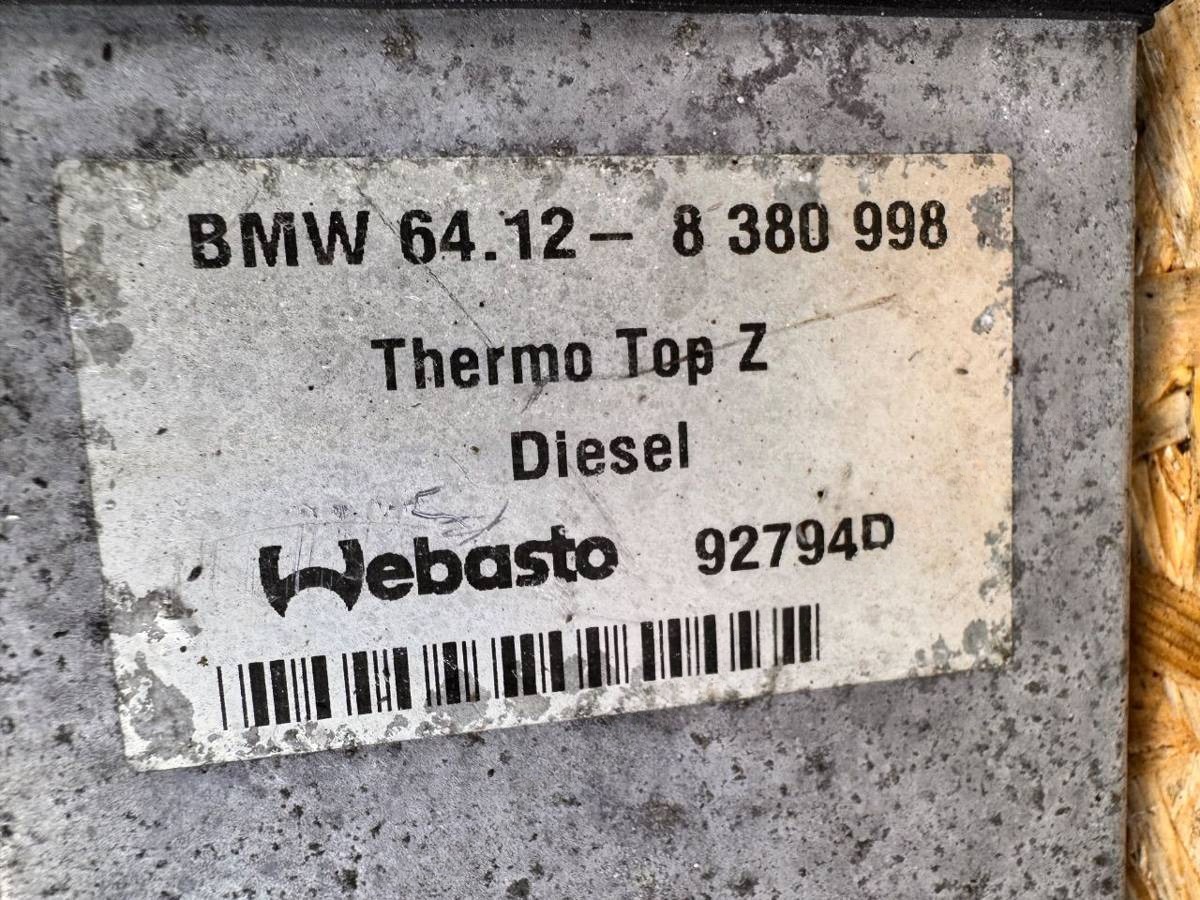 Автономный отопитель BMW X5 E53, 2003 г., OEM 8380998, арт. 113786058, фото 4