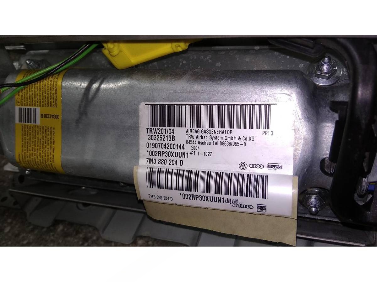 Подушка SRS пассажира Volkswagen Sharan, 2005 г