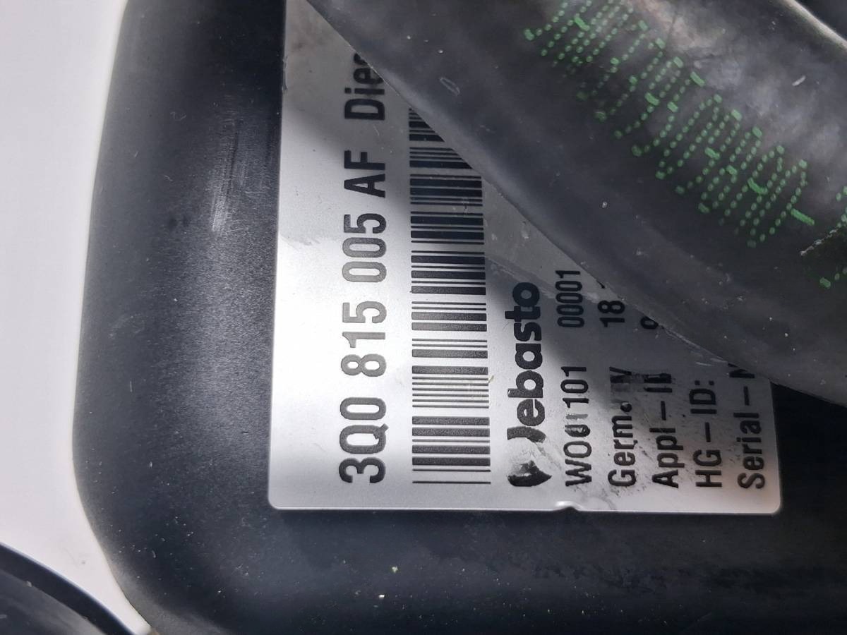 Автономный отопитель Volkswagen Passat, 2018 г., OEM 3Q0815005AF, арт. 18608, фото 6