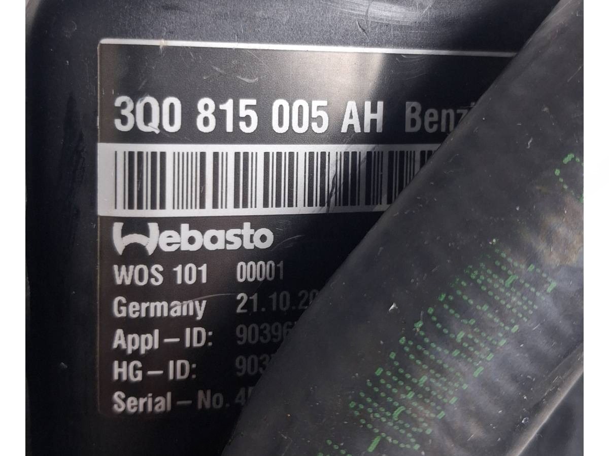Автономный отопитель Volkswagen Passat, 2021 г., OEM 3Q0815005AH, арт. 18609, фото 7
