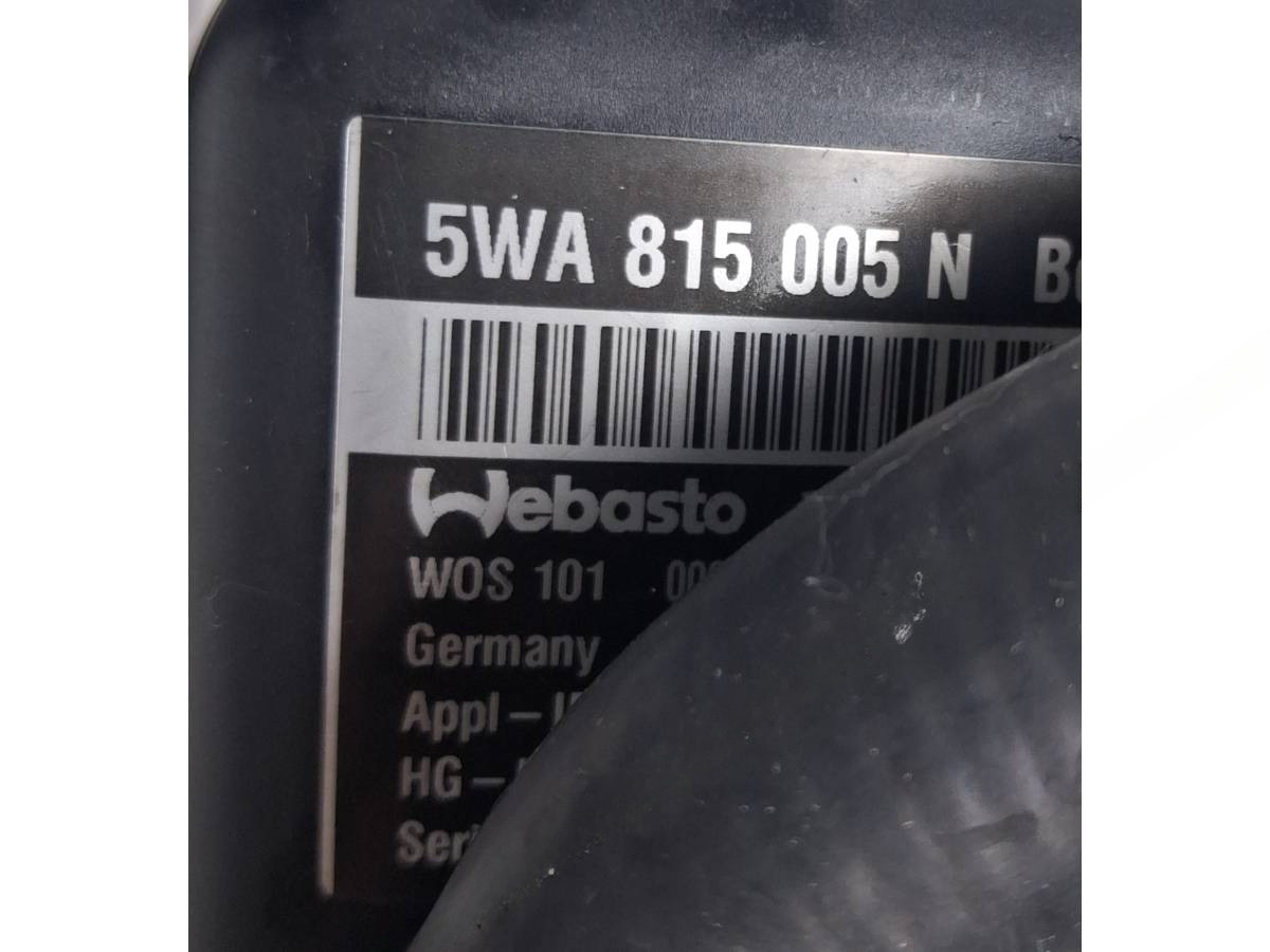 Автономный отопитель Volkswagen Golf, 2020 г., OEM 5WA815005N, арт. 18653, фото 6