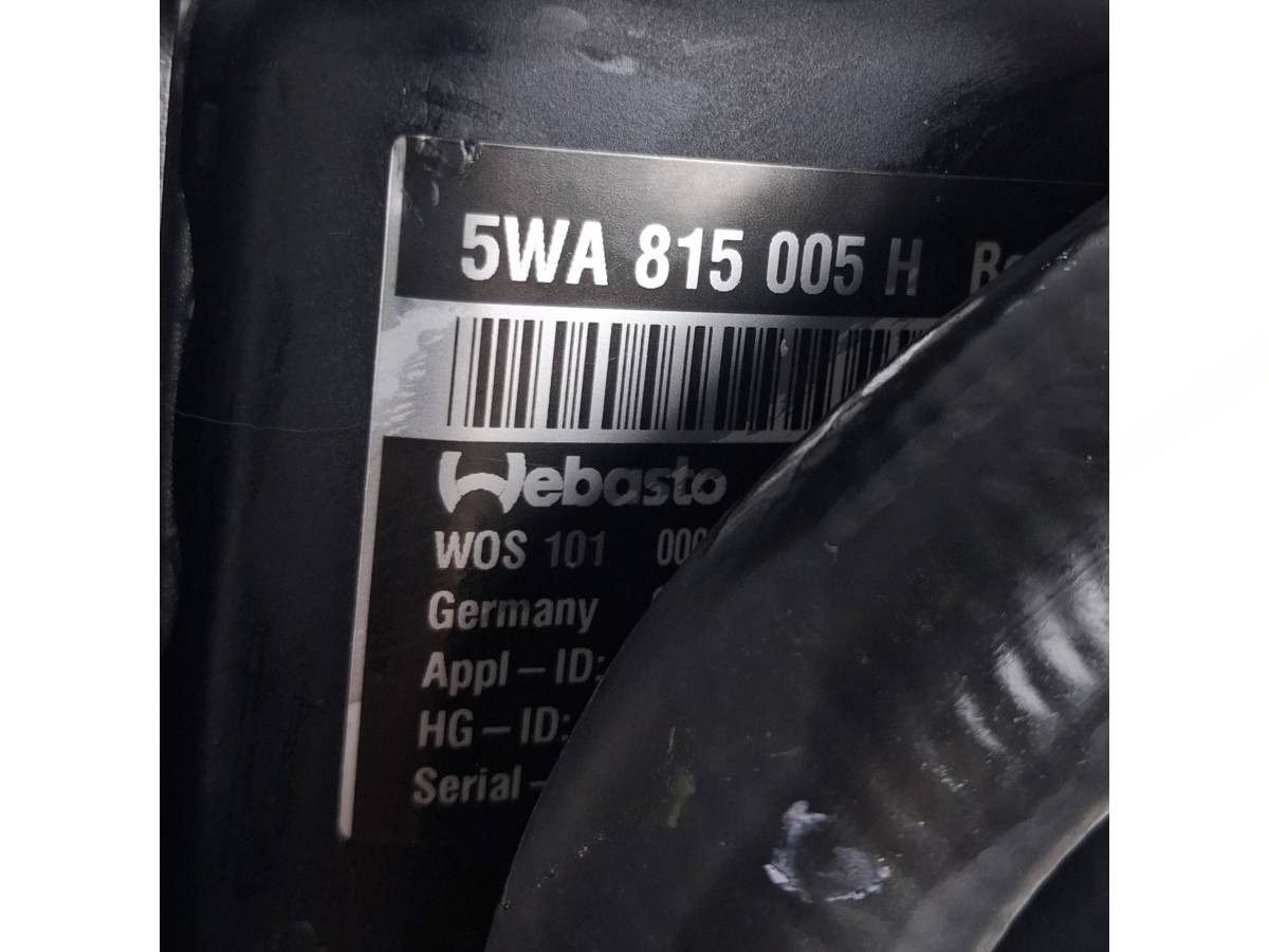 Автономный отопитель Volkswagen Golf, 2020 г., OEM 5WA815005H, арт. 18654, фото 6