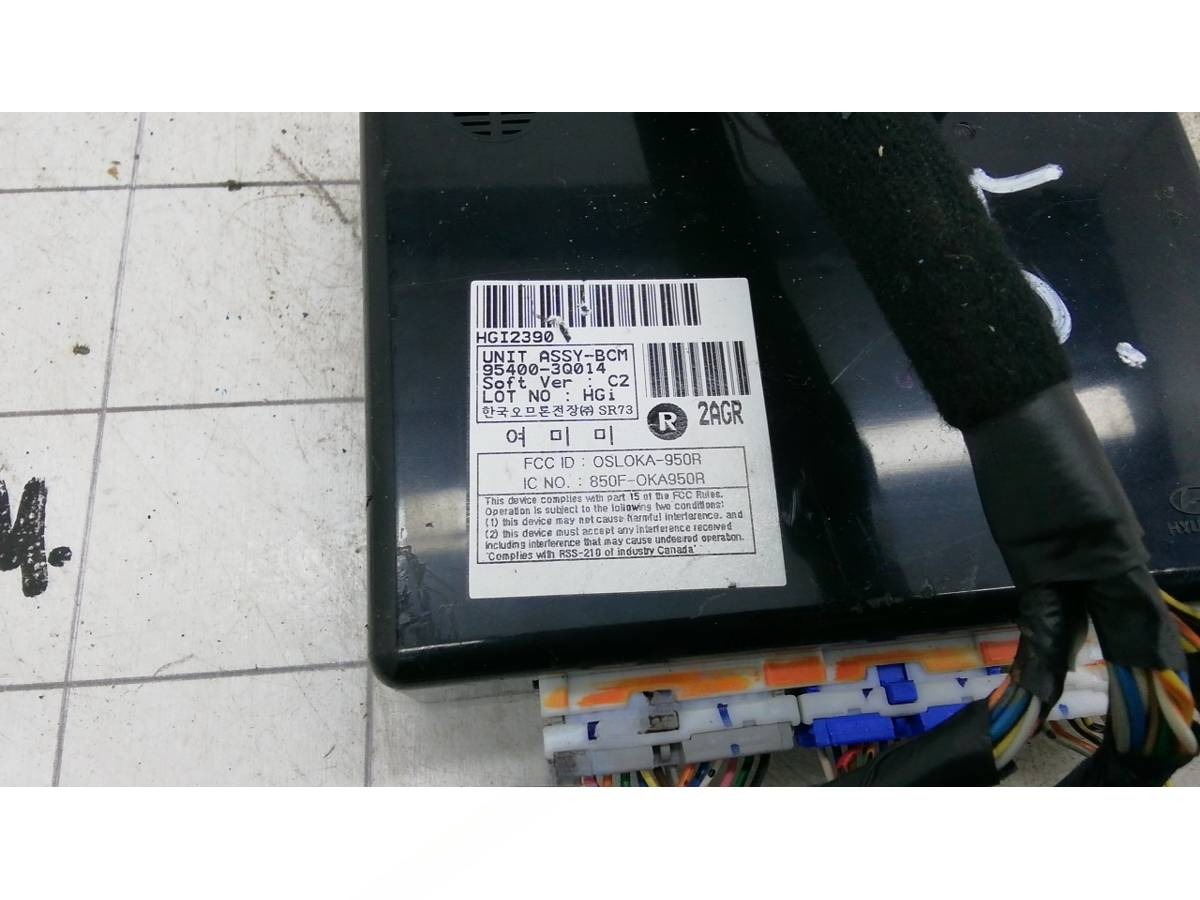 Блок управления Hyundai Sonata 6 (YF), 2013 г., OEM 954003Q014, арт. 1BA02NC05, фото 3