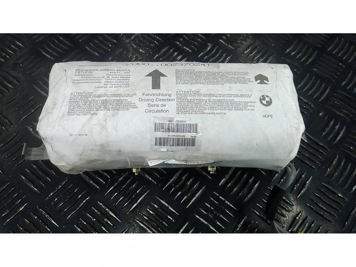 Подушка безопасности пассажира BMW E46 E46, 1999 г
