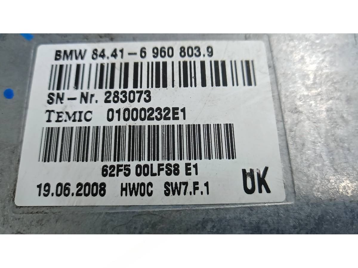 Блок управления BMW E65/E66 E65, 2008 г., OEM 84416960803, арт. 1RT37NC01, фото 3