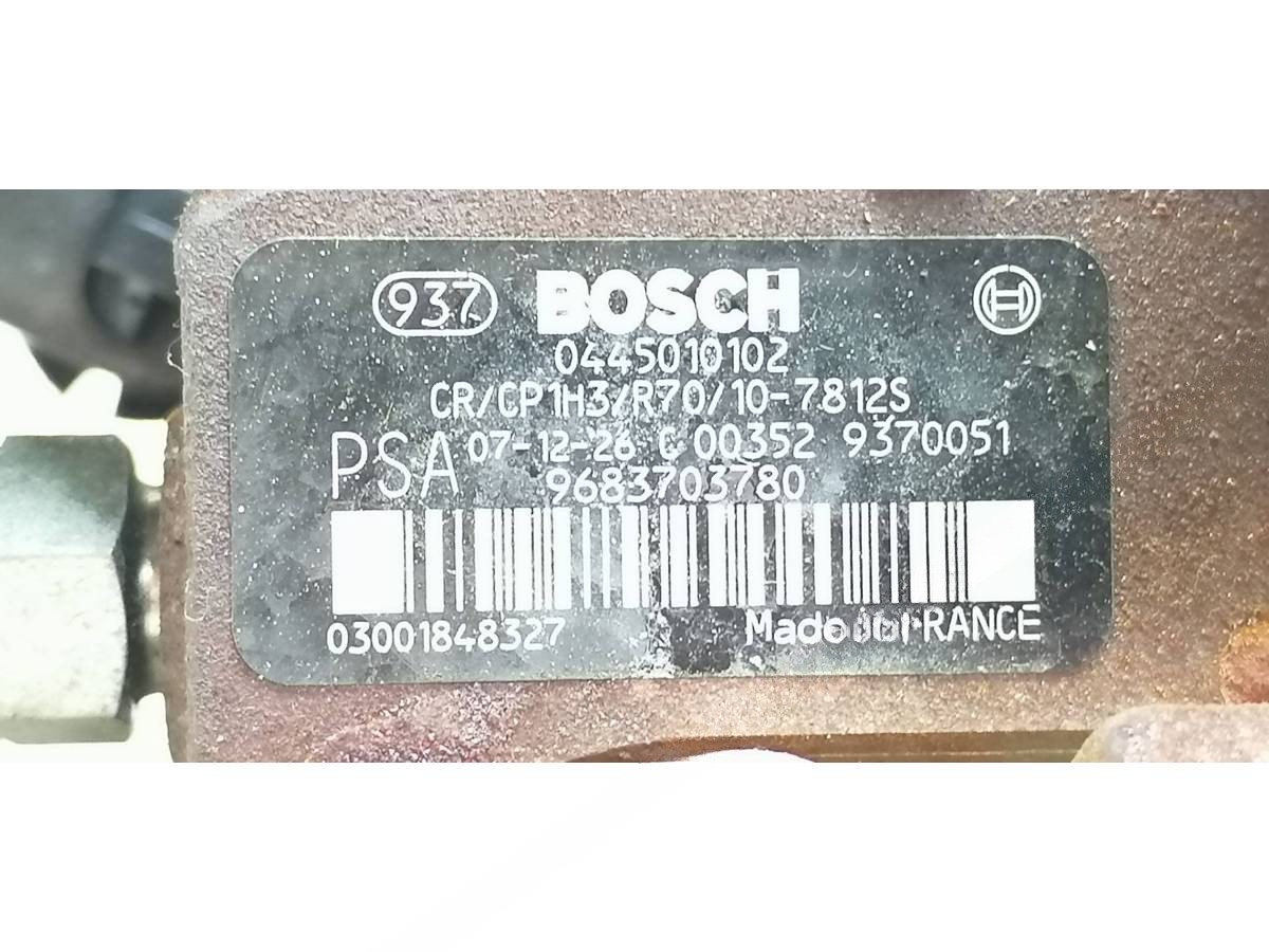 ТНВД Peugeot 1007, 2007 г., OEM 0445010102, арт. 2082194, фото 5